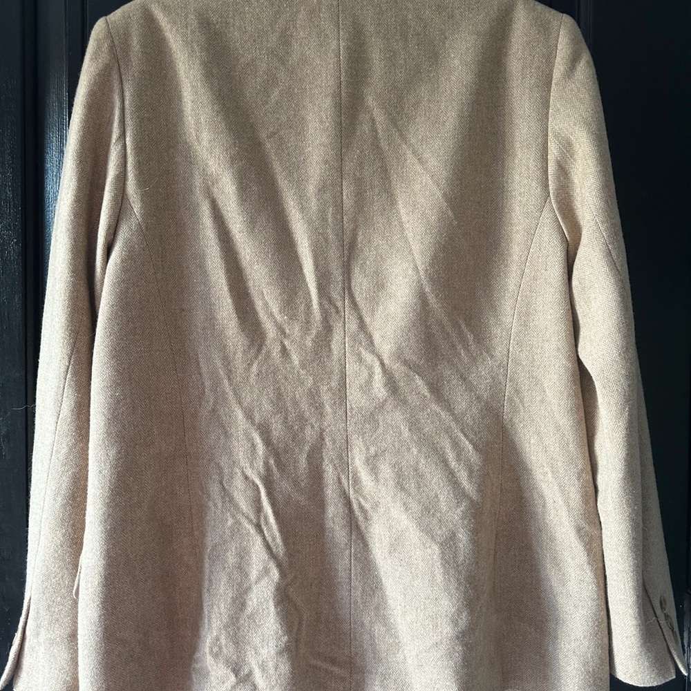 Pendleton Women's Wool Blazer, Beige, size 12 - Picture 6 of 9